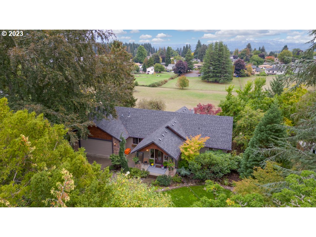 3250 P Street Washougal, WA 98671 - Photo 3 of 48 a view of a house with a yard and a mountain view