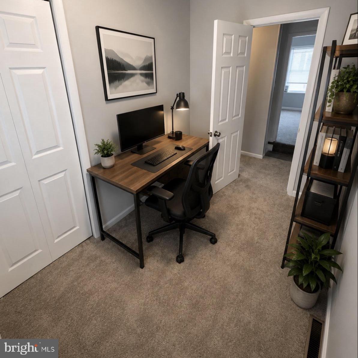 5 3rd Street Brookhaven, PA 19015 - Photo 34 of 45 Bedroom 2/ Office Virtually Staged