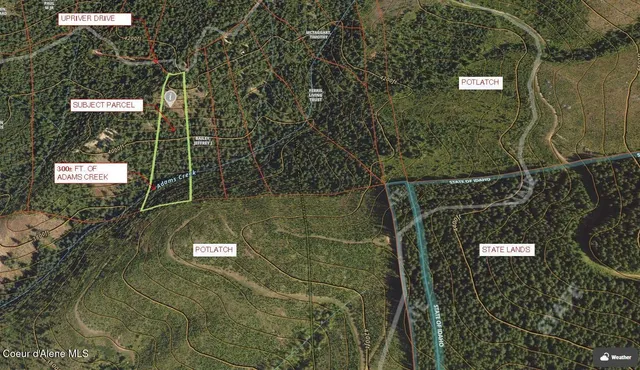 $69,900 | 1425 Upriver View Drive, Fernwood, ID 83830