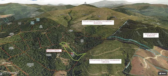 $69,900 | 1425 Upriver View Drive, Fernwood, ID 83830