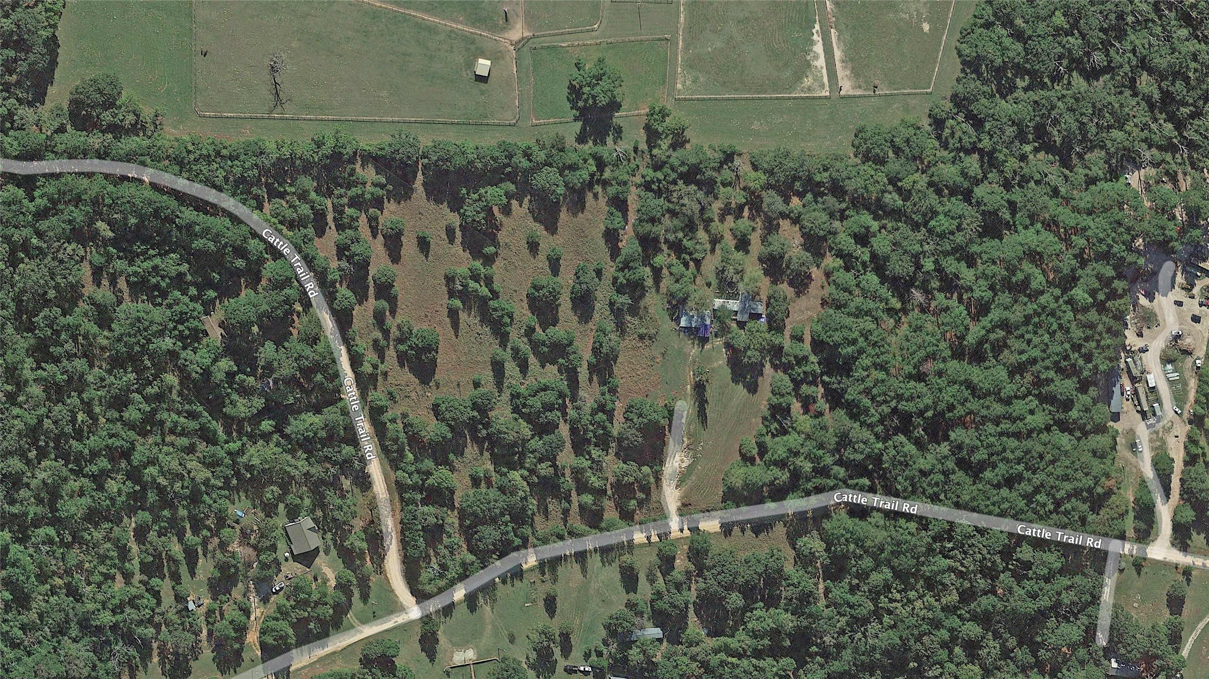 8374 Cattle Trail Road Midway, TX 75852 - Photo 5 of 16 a view of a yard