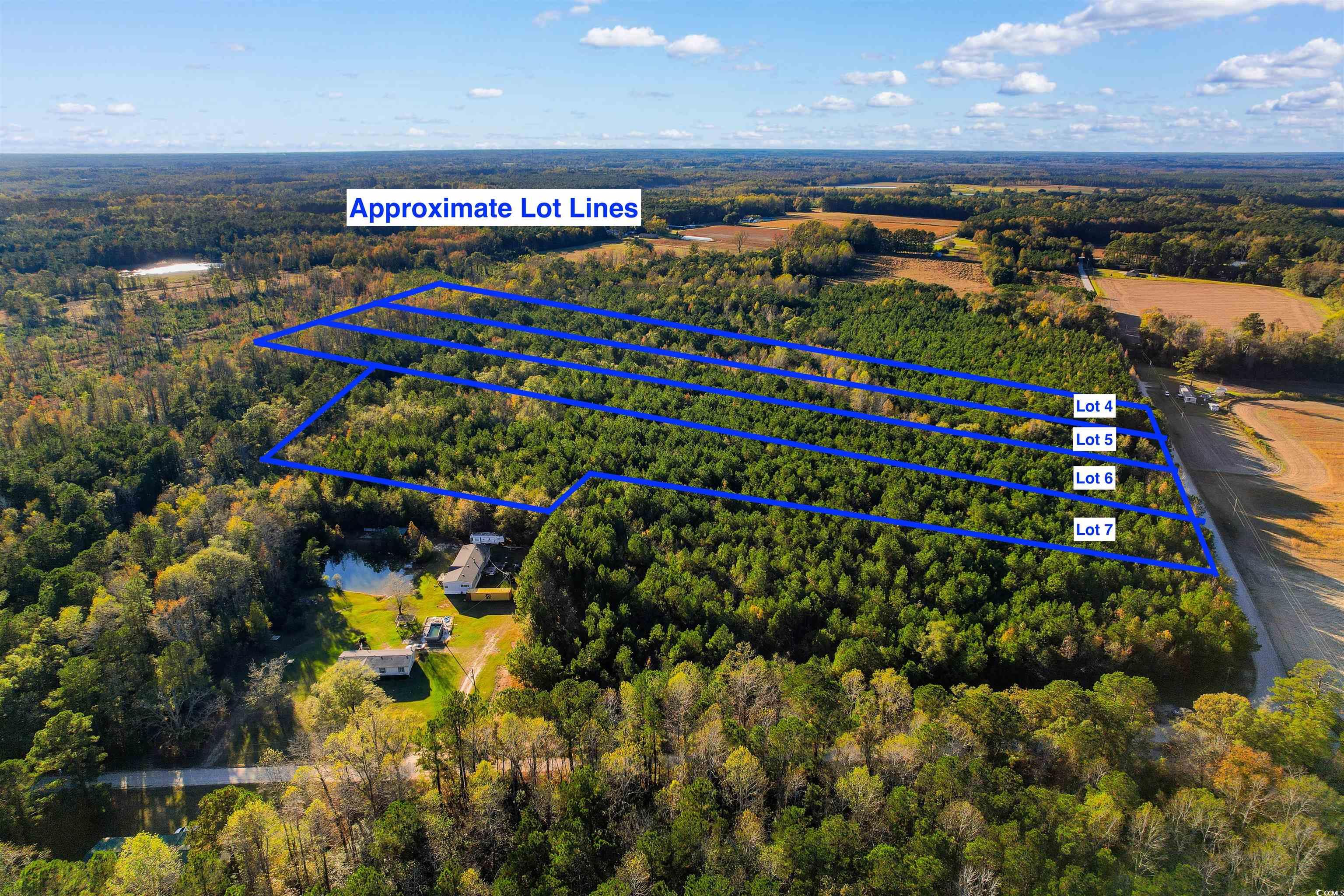 Tbd-lot 4 Oneal Road Loris, SC 29569 - Photo 4 of 13 Bird's eye view