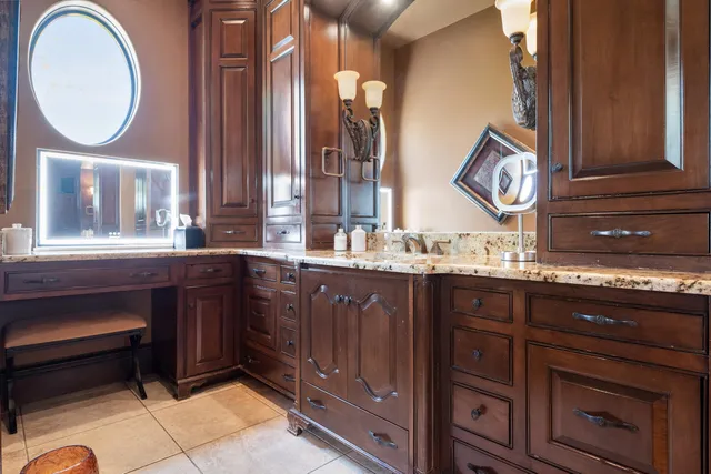 a bathroom with a sink and a toilet