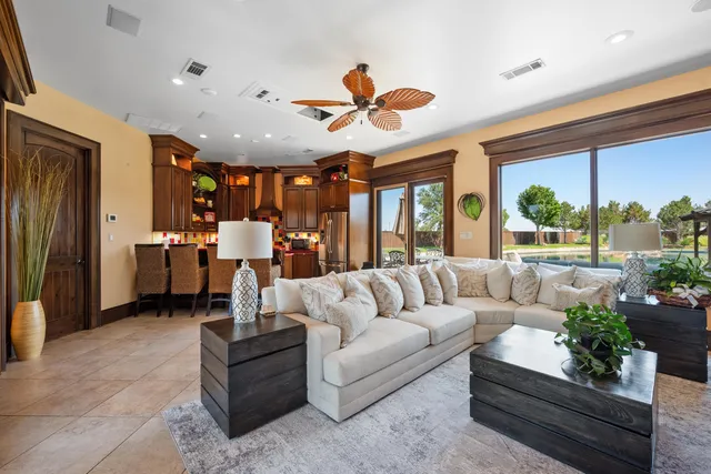 a view of outdoor seating