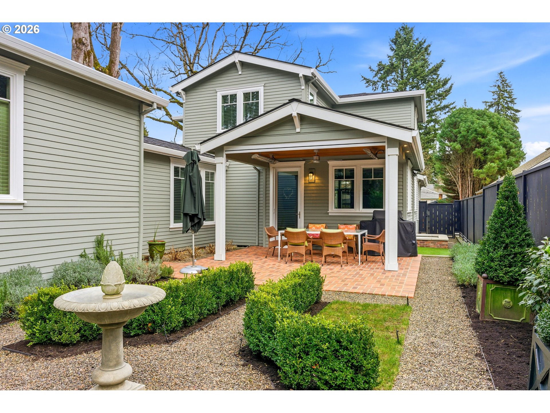 330 6th Street Lake Oswego, OR 97034 - Photo 18 of 48 a view of a house with backyard porch and sitting area