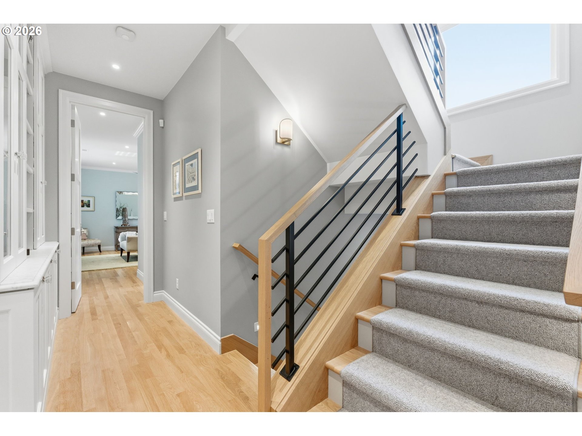 330 6th Street Lake Oswego, OR 97034 - Photo 32 of 48 a view of entryway and hall with wooden floor