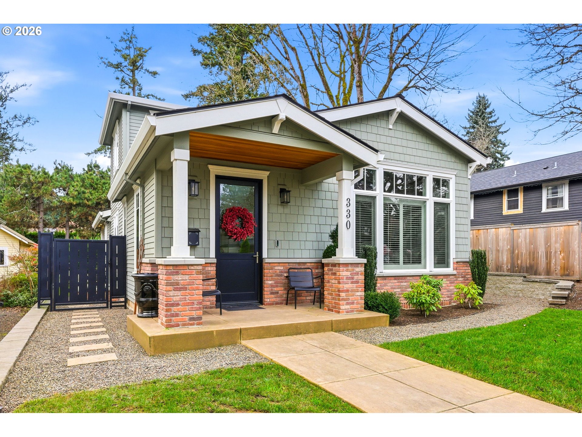 330 6th Street Lake Oswego, OR 97034 - Photo 41 of 48 front view of house with a yard