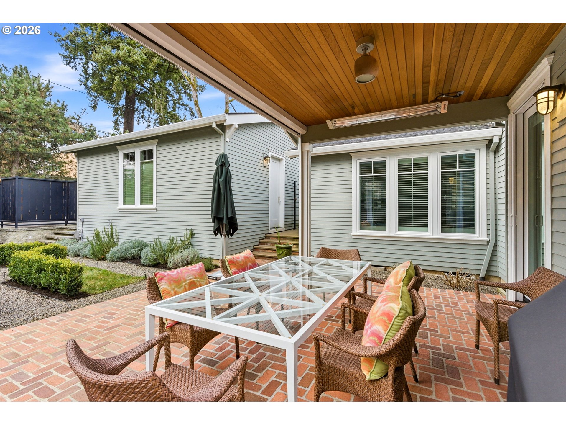330 6th Street Lake Oswego, OR 97034 - Photo 42 of 48 a view of a house with backyard and sitting area