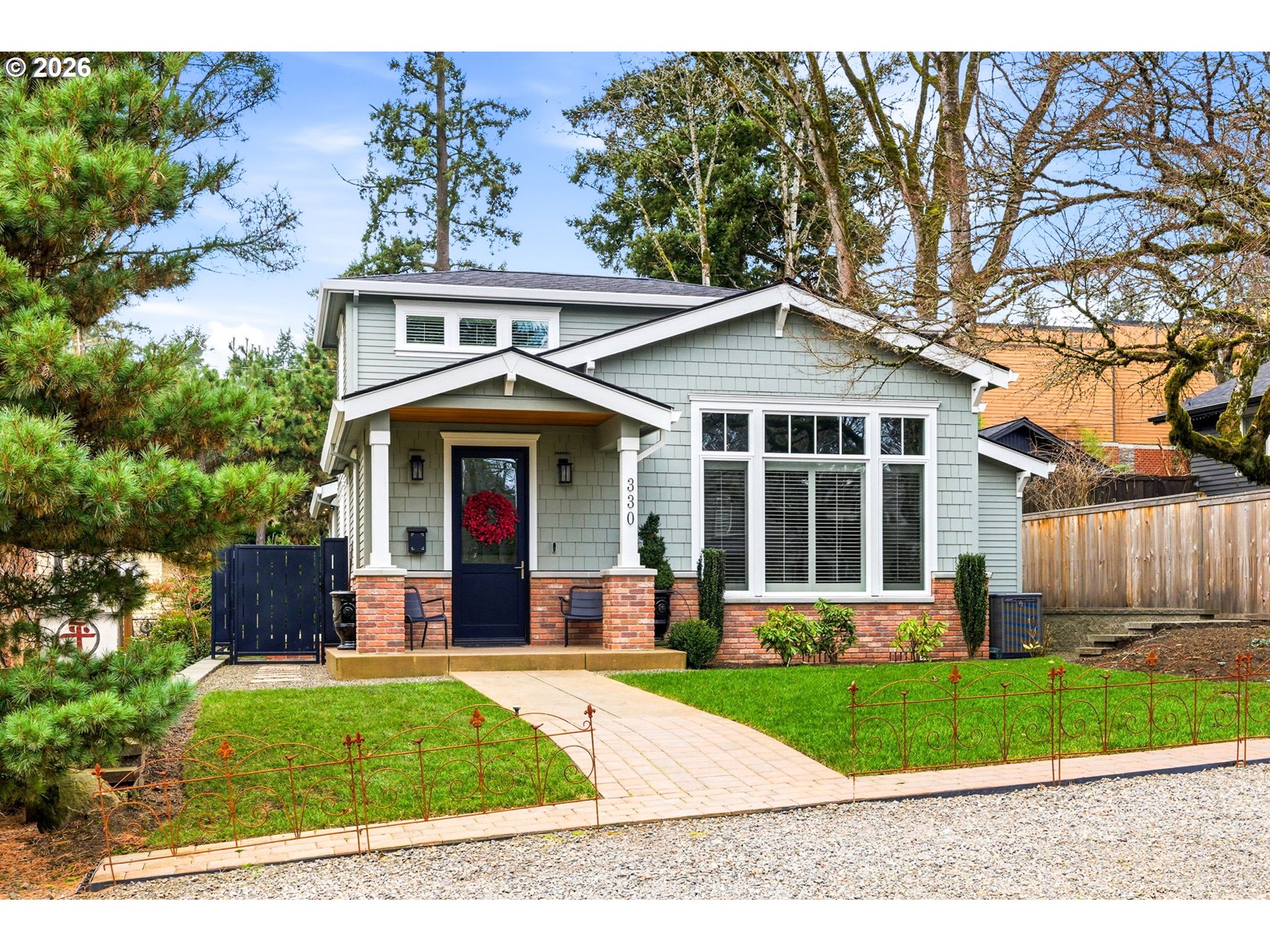 330 6th Street Lake Oswego, OR 97034 - Photo 46 of 48 front view of a house with a yard