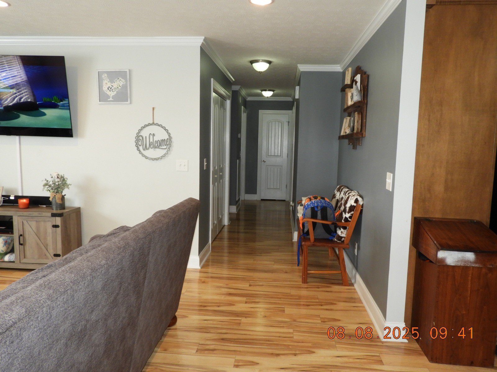202 Desperado Avenue Pulaski, TN 38478 - Photo 26 of 35 a hallway with furniture and a flat screen tv