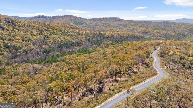 a view of a mountain in the distance