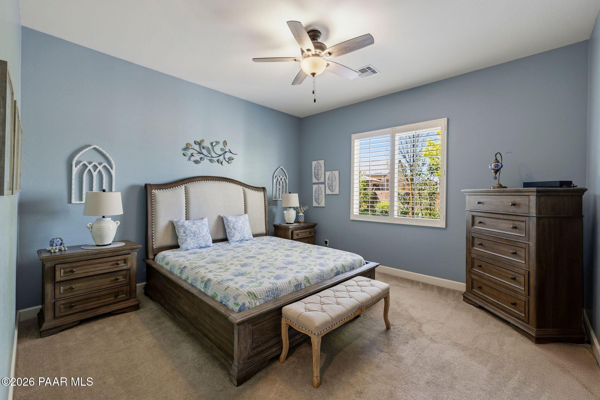 8636 Wandering Creek Road Prescott Valley, AZ 86315 - Photo 16 of 47 Primary Bedroom