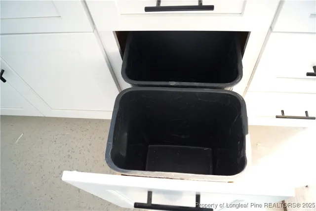 a close view of cabinet