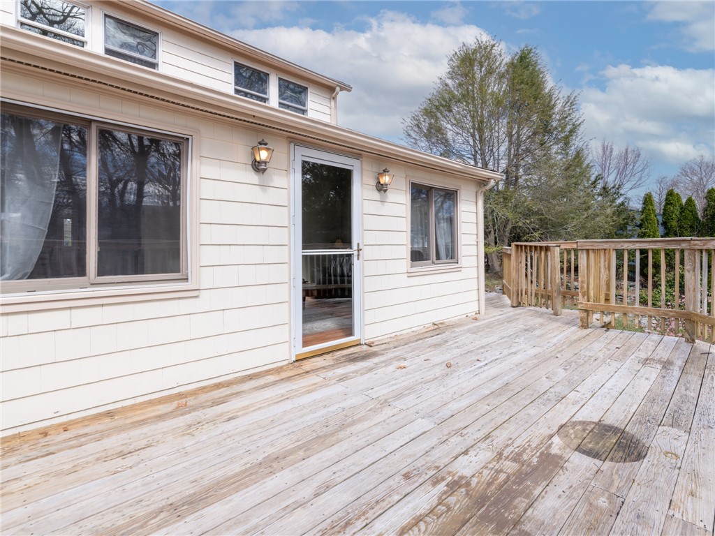 26 Anthony Street Warwick, RI 02886 - Photo 32 of 37 Exterior rear and deck