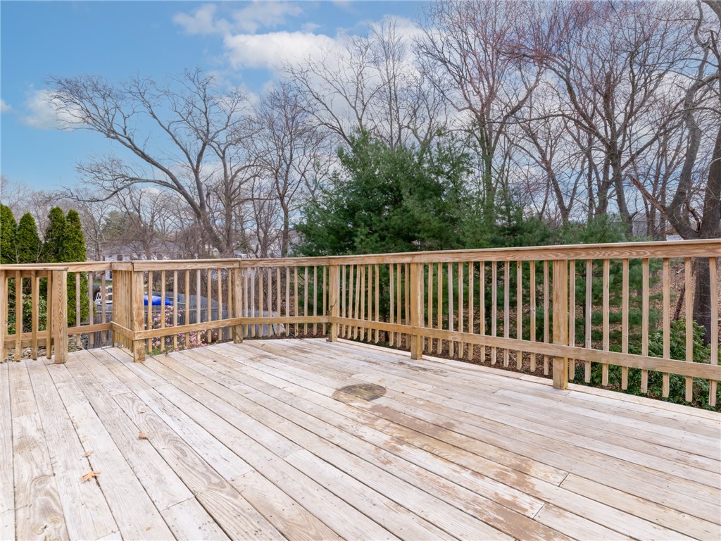 26 Anthony Street Warwick, RI 02886 - Photo 33 of 37 Large deck