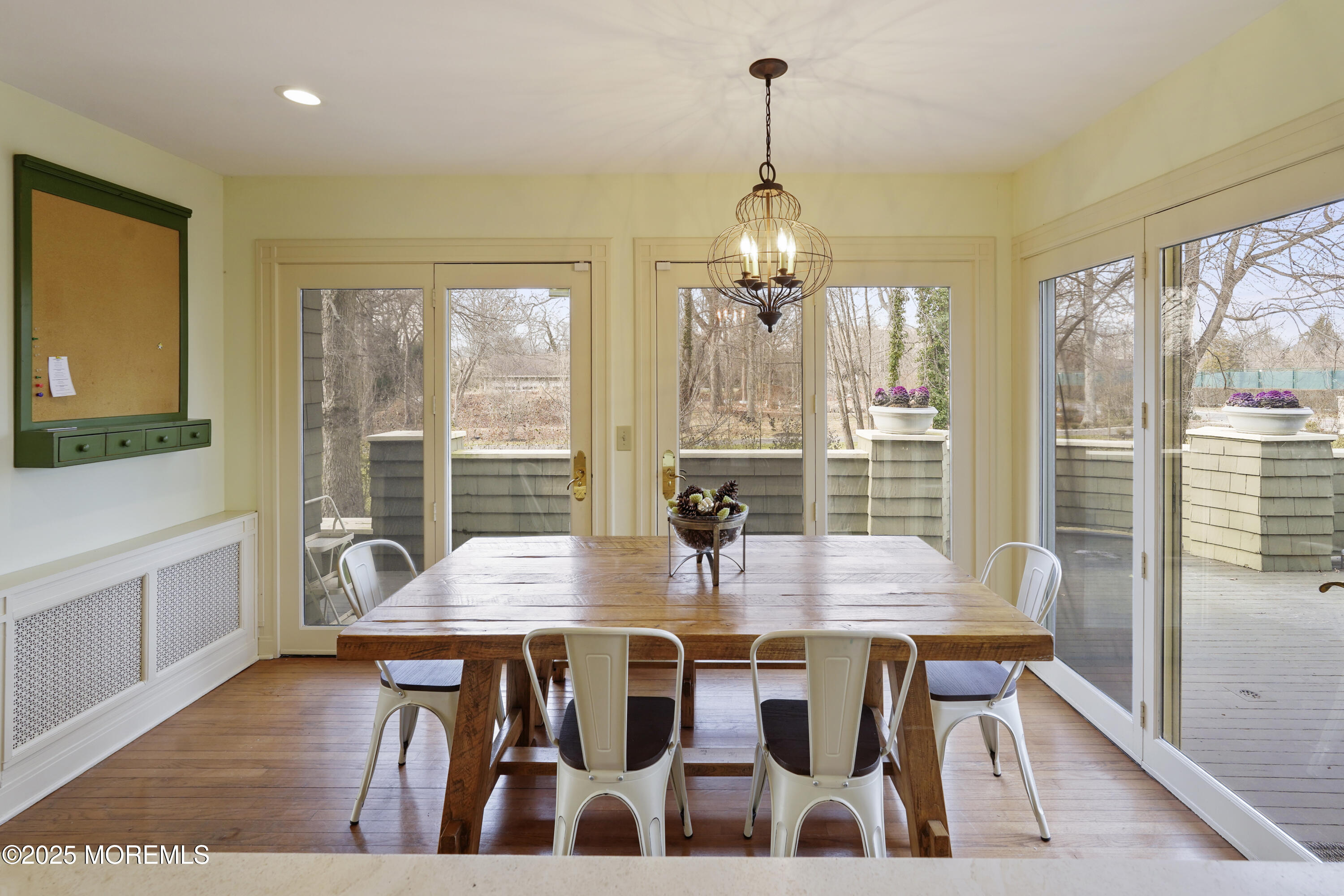 43 Rumson Road Rumson, NJ 07760 - Photo 15 of 28 a view of a dining room with furniture window and wooden floor