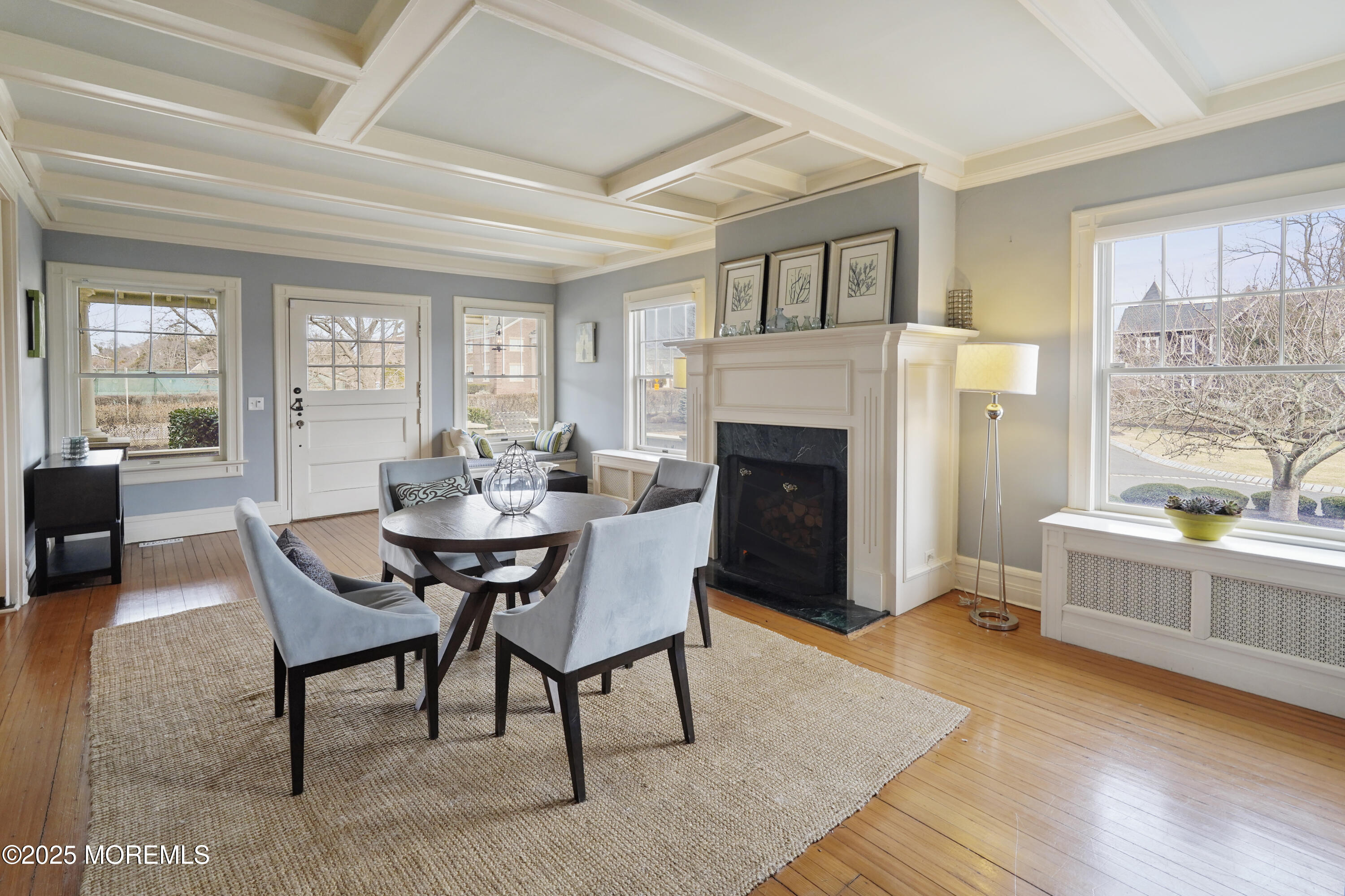 43 Rumson Road Rumson, NJ 07760 - Photo 5 of 28 a view of a dining room with furniture window and wooden floor
