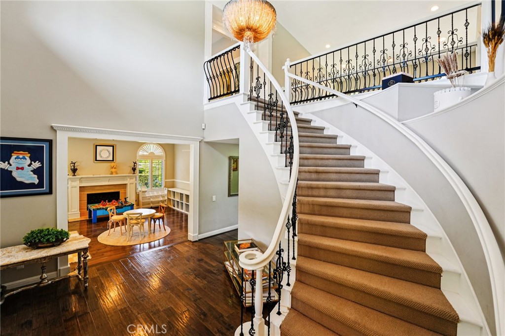 1623 Northhampton Drive Riverside, CA 92506 - Photo 4 of 59 a view of entryway and hall with wooden floor