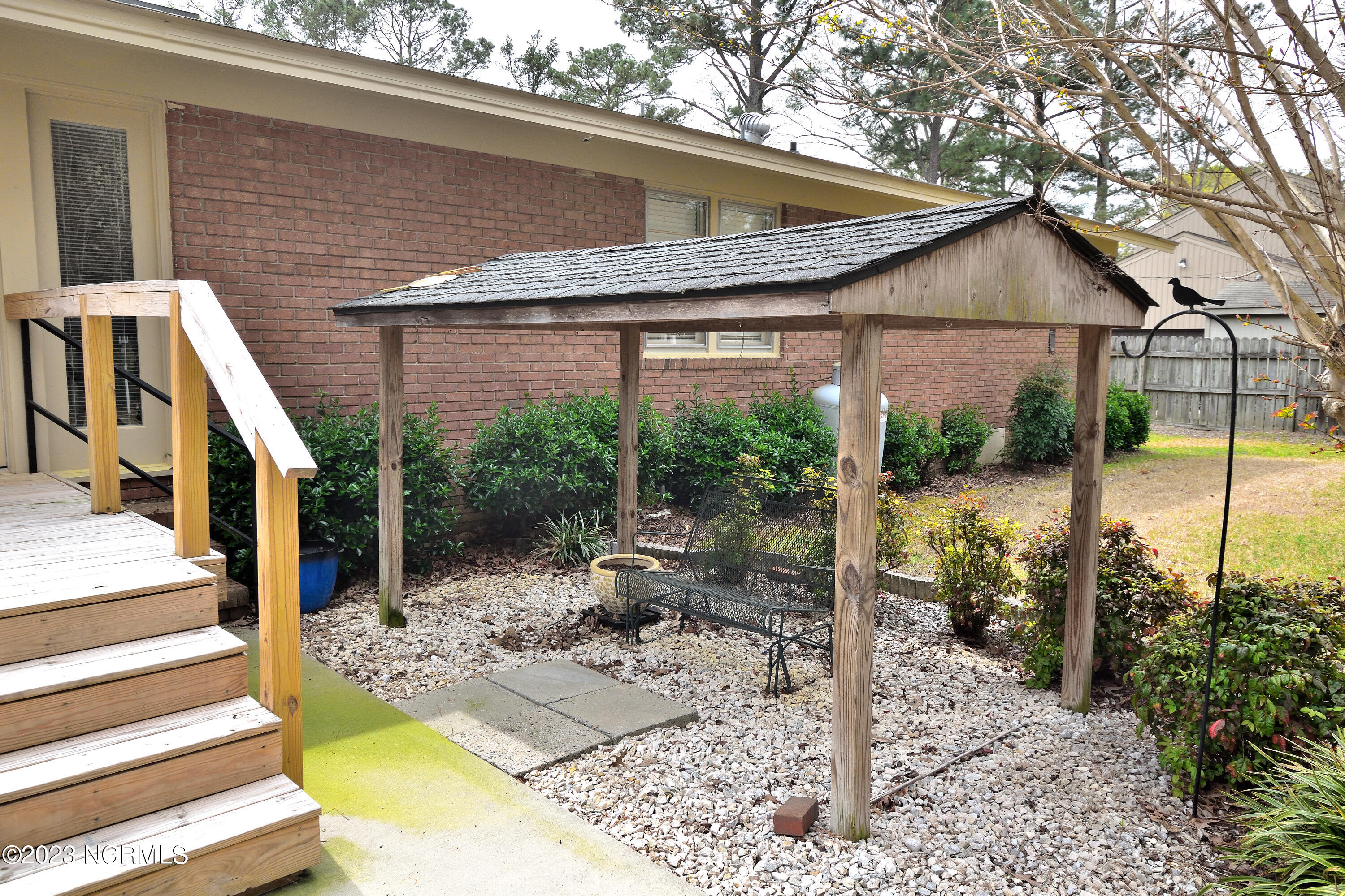 4004 Hawthorne Road Rocky Mount, NC 27804 - Photo 35 of 39 Covered Grill or Sitting Area