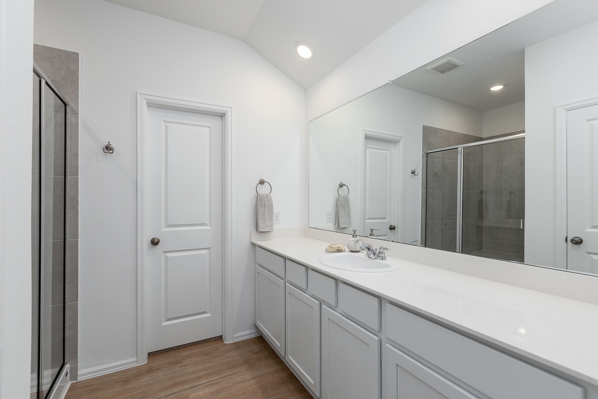 3025 Marble Rise Trail Porter, TX 77365 - Photo 16 of 33 Primary bathroom with Quartz vanity top