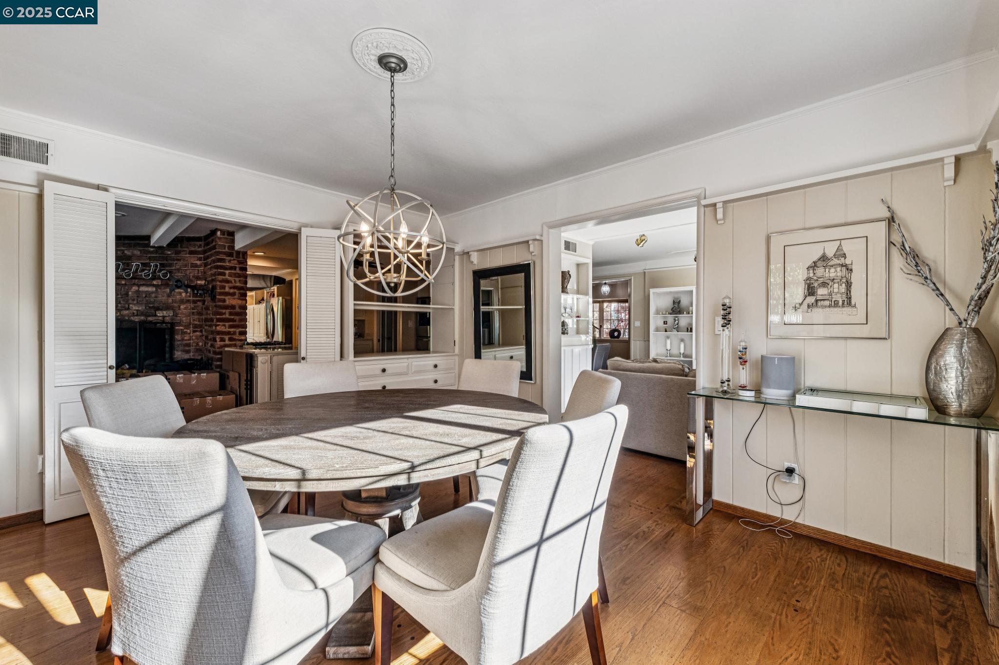 521 El Pintado Road Danville, CA 94526 - Photo 6 of 11 a view of a dining room with furniture window and wooden floor