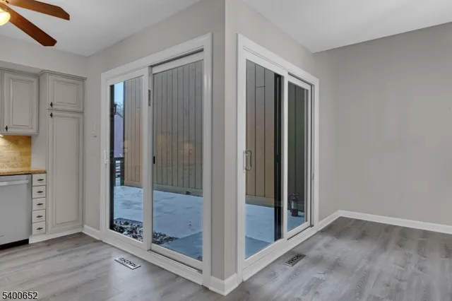 a view of front door with hallway