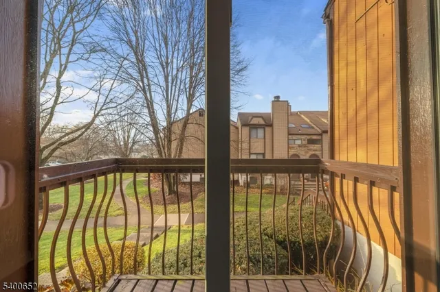 a view of a large window with an outdoor space