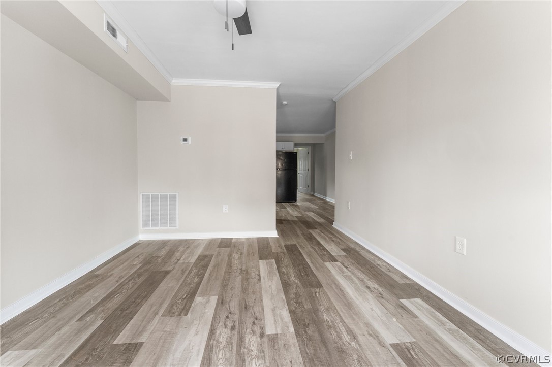 452 Harding Street Petersburg, VA 23803 - Photo 23 of 39 a view of wooden floor in an empty room