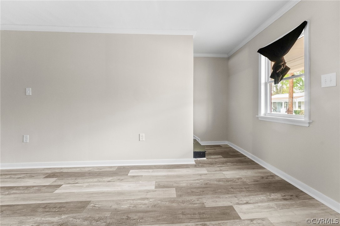 452 Harding Street Petersburg, VA 23803 - Photo 24 of 39 a view of an empty room and window