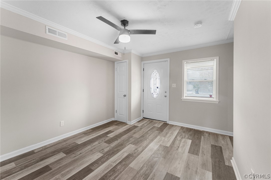 452 Harding Street Petersburg, VA 23803 - Photo 8 of 39 wooden floor in an empty room