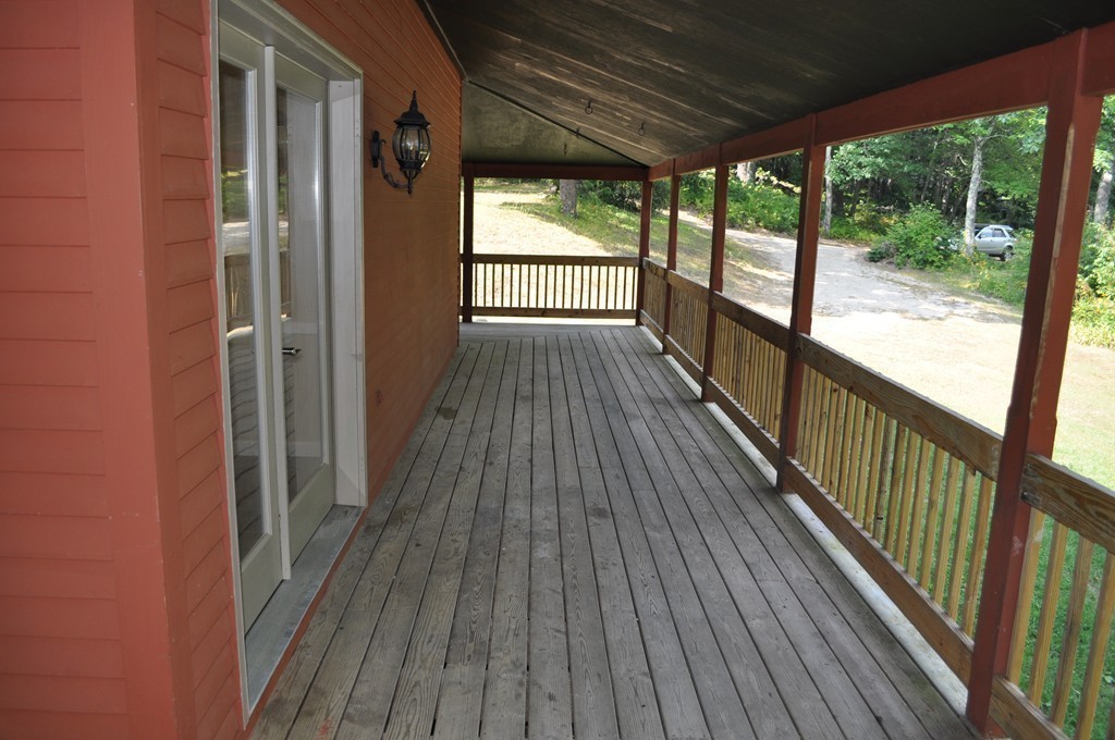 559 Old Dana Road Barre, MA 01005 - Photo 9 of 26 a view of balcony with wooden floor