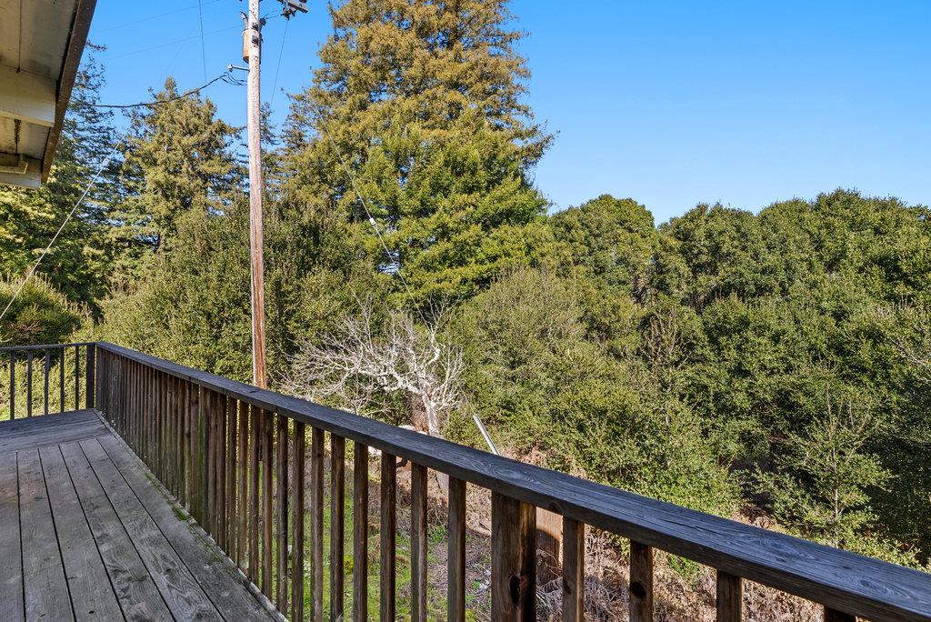 500 Valencia School Road Aptos, CA 95003 - Photo 14 of 44 a balcony with an outdoor space