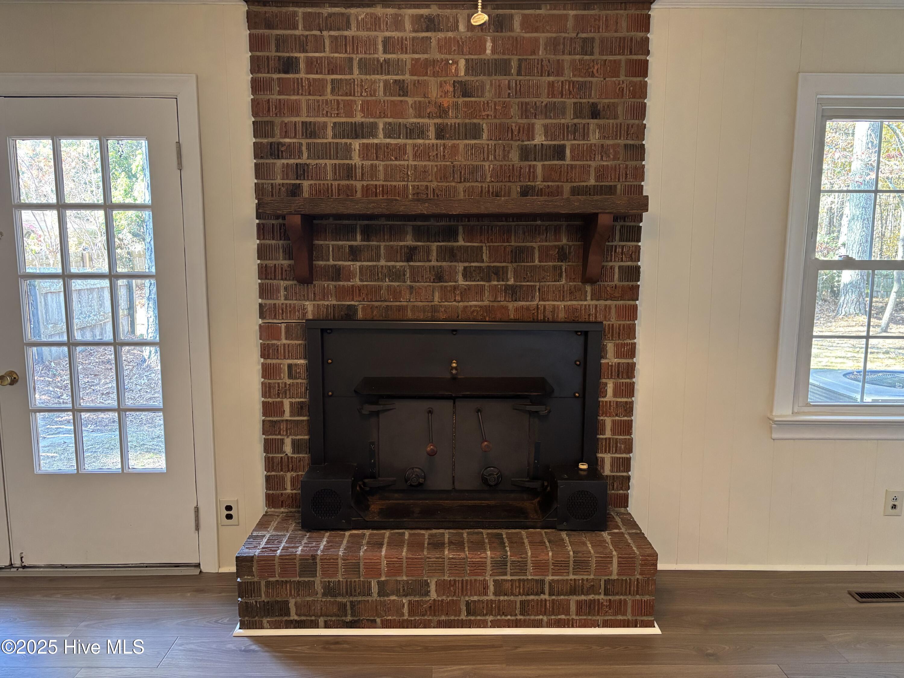 247 Vaughans Creek Road Murfreesboro, NC 27855 - Photo 13 of 32 Den Fireplace