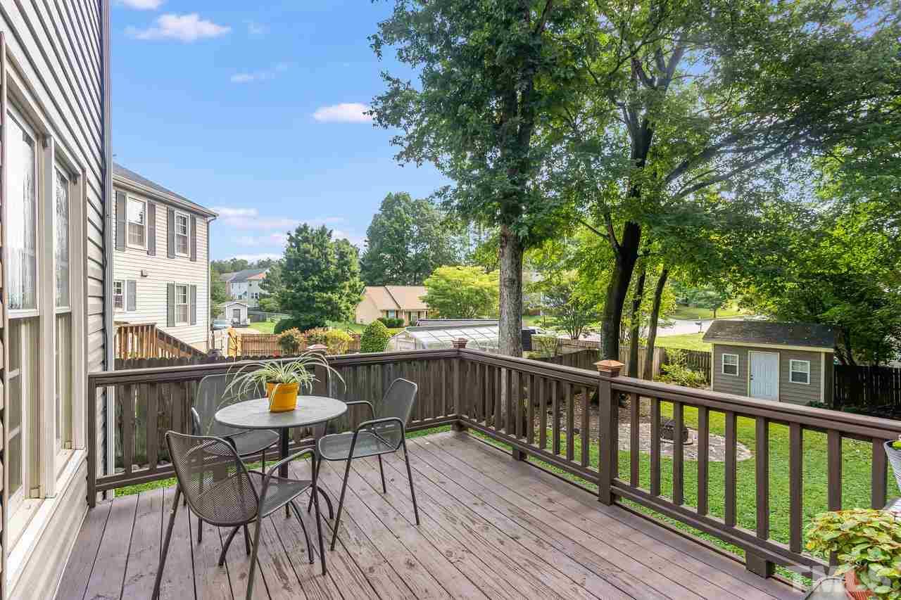 5504 Spring Pines Way Raleigh, NC 27616 - Photo 23 of 25 a view of a patio on the roof deck