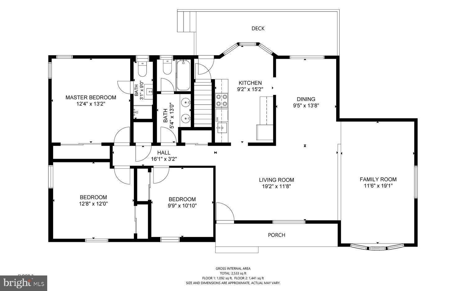 7819 Ridge Road Severn, MD 21144 - Photo 46 of 47 Main Level Floor Plan