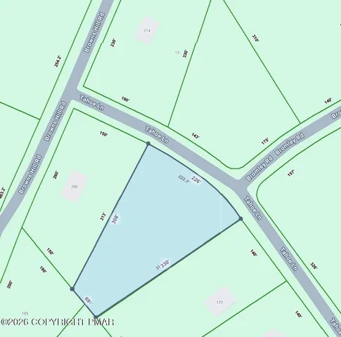 $18,000 | Lot 701 Tahoe Lane, Henryville, PA 18332