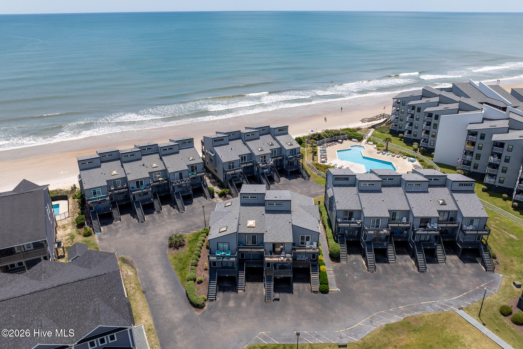 1928 New River Inlet Road, Unit 212 North Topsail Beach, NC 28460 - Photo 4 of 56 212 Shipwatch - Aerial_Exterior - MLS_6