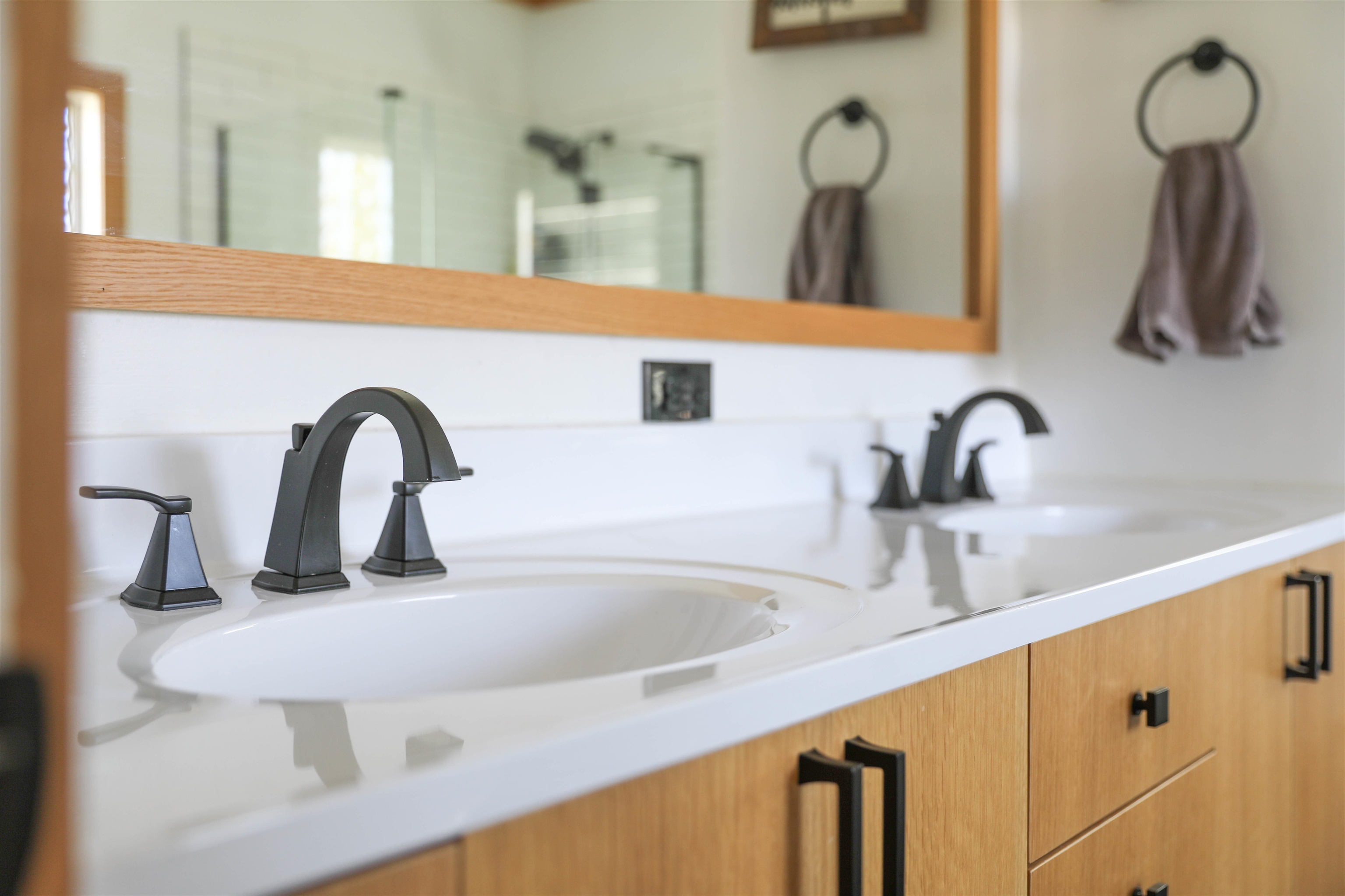 450 Steeles Fort Road Raphine, VA 24472 - Photo 39 of 52 a bathroom with a sink and a mirror