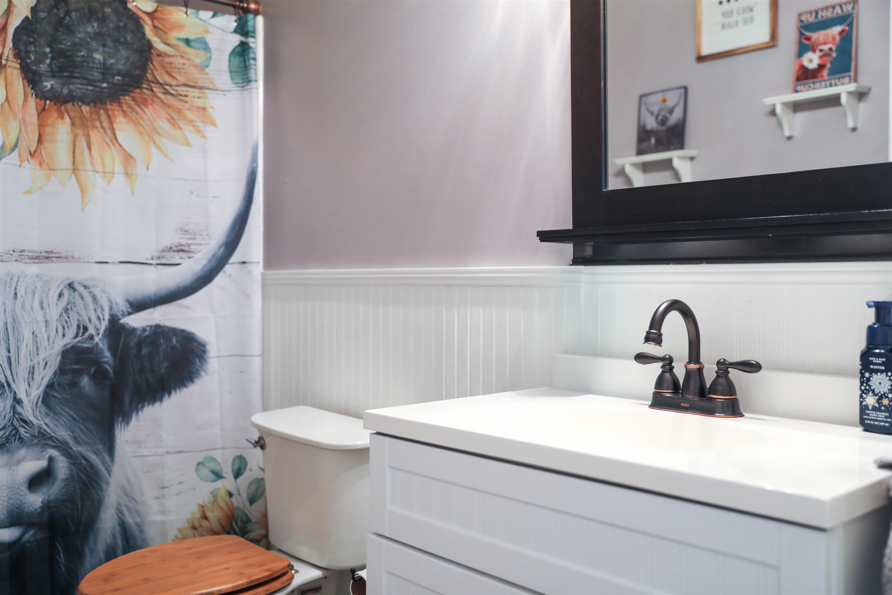 450 Steeles Fort Road Raphine, VA 24472 - Photo 44 of 52 a bathroom with a toilet sink and mirror