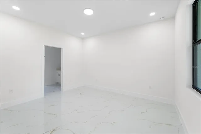 a view of empty room