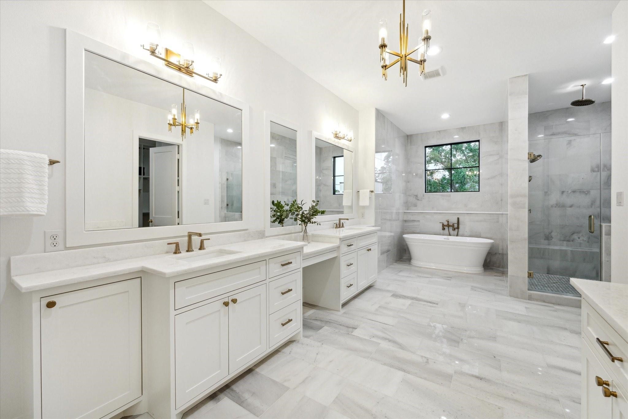 1236 Martin Street Houston, TX 77018 - Photo 9 of 12 Master Bath suite design like in kind