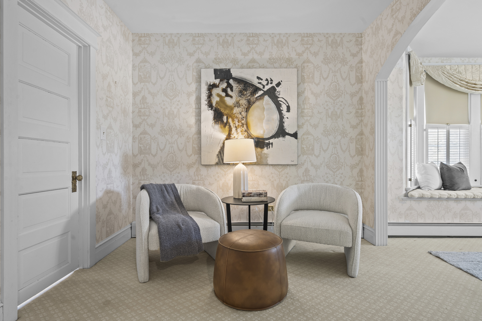 399 East Deerpath Road Lake Forest, IL 60045 - Photo 29 of 61 a living room with furniture and white walls