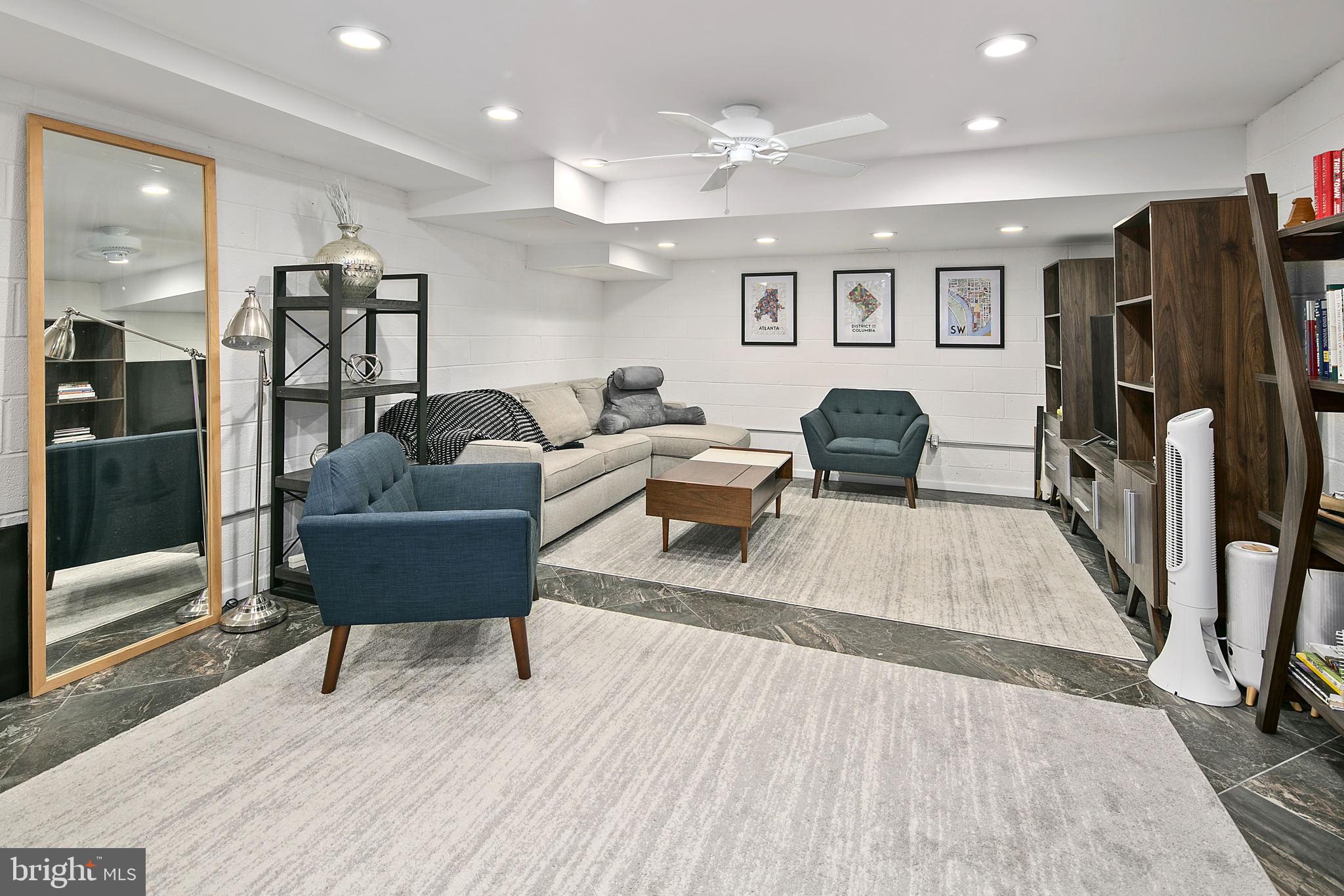 361 N Street Southwest, Unit 361 Washington, DC 20024 - Photo 27 of 52 Lower level family room