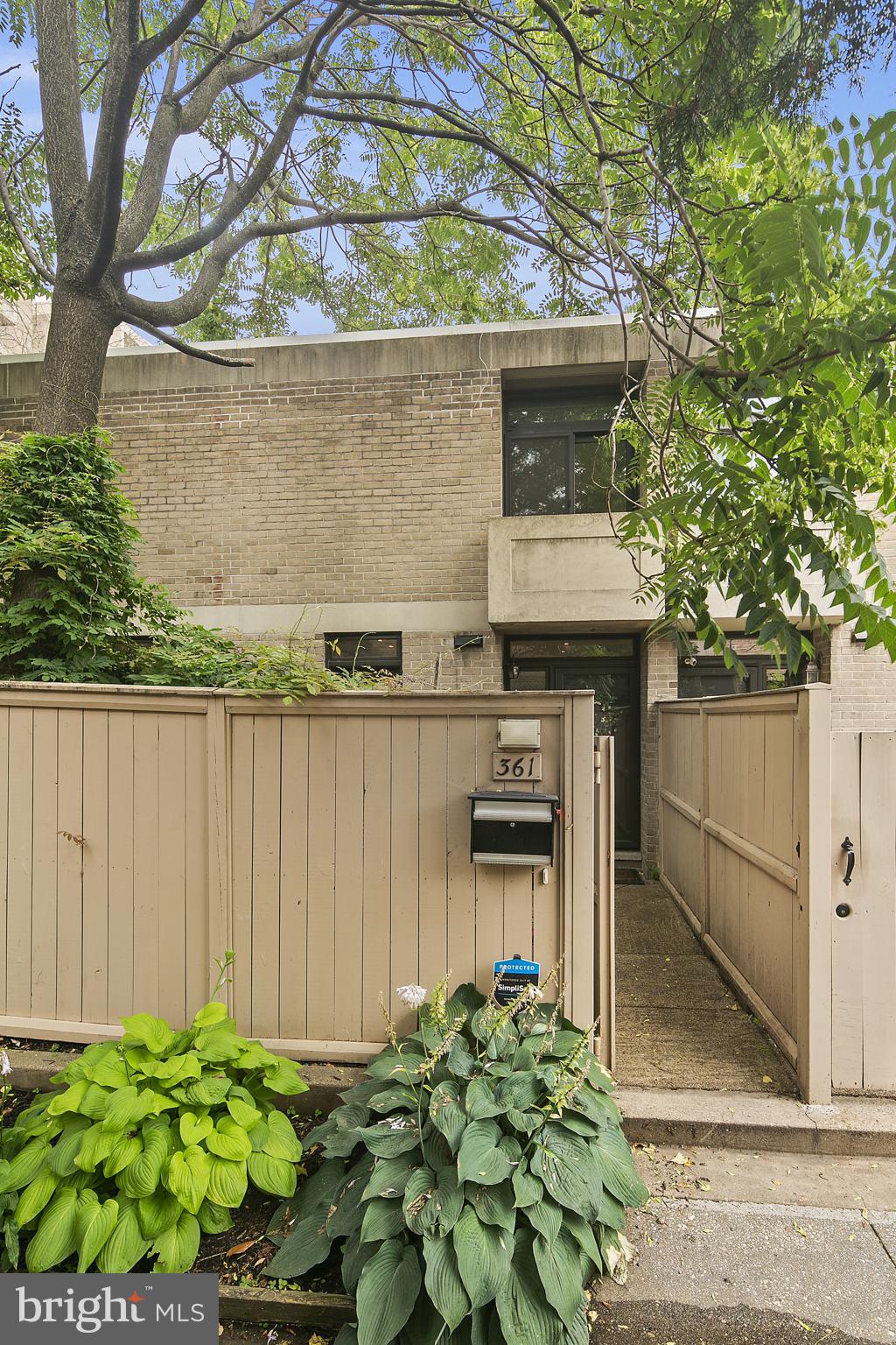 361 N Street Southwest, Unit 361 Washington, DC 20024 - Photo 37 of 52 Front patio views and bedroom balcony
