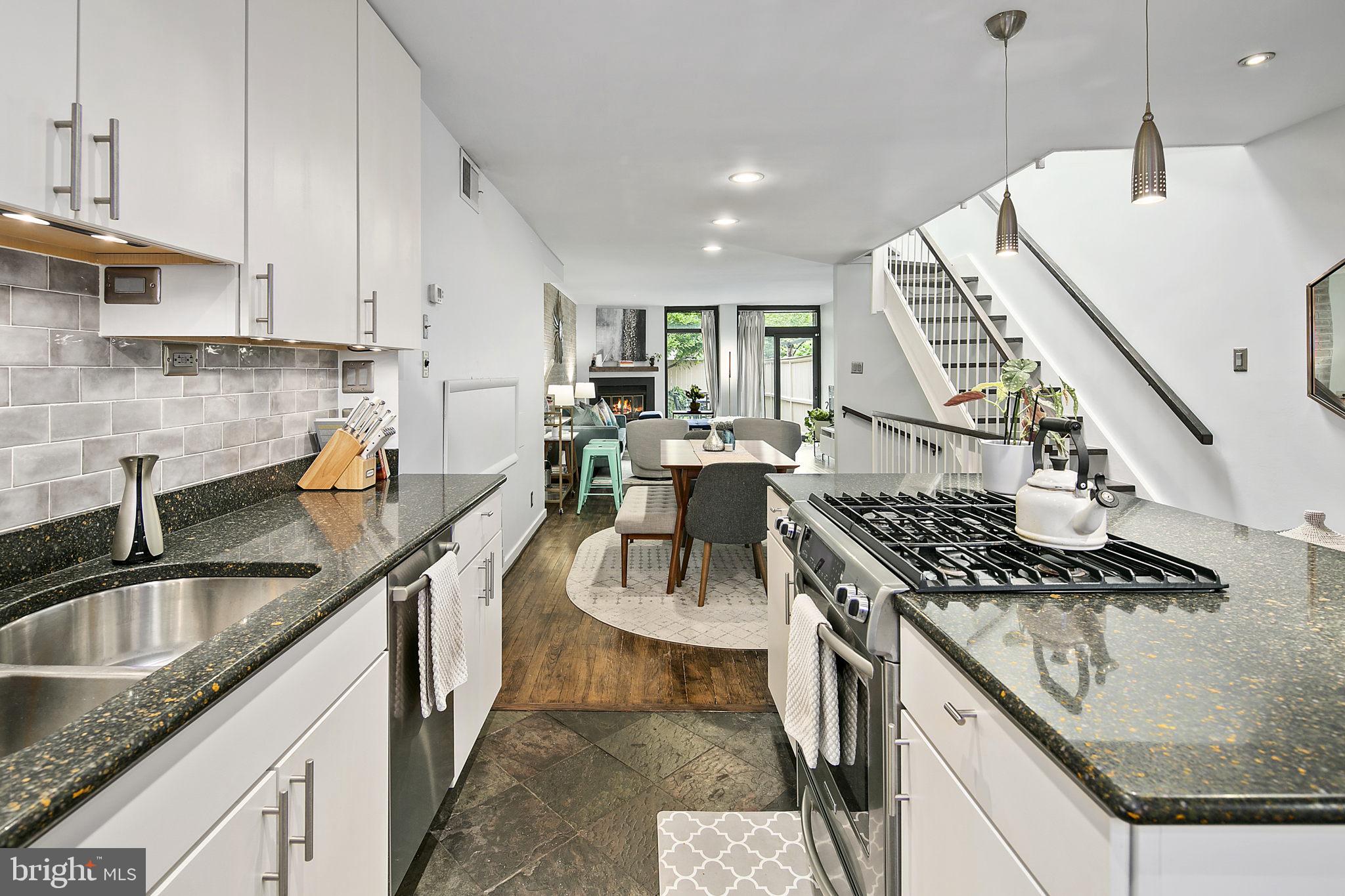361 N Street Southwest, Unit 361 Washington, DC 20024 - Photo 8 of 52 Kitchen adjoins spacious dining and living rooms