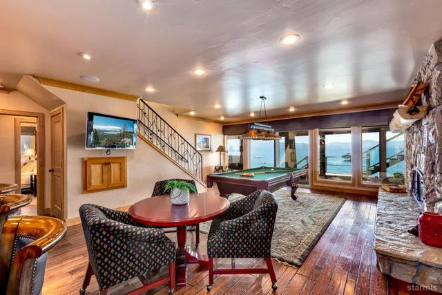 a outdoor space with furniture and a potted plant