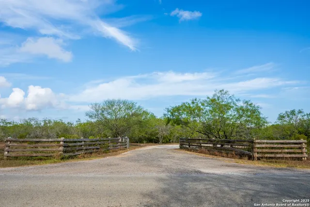 a view of a city with trees