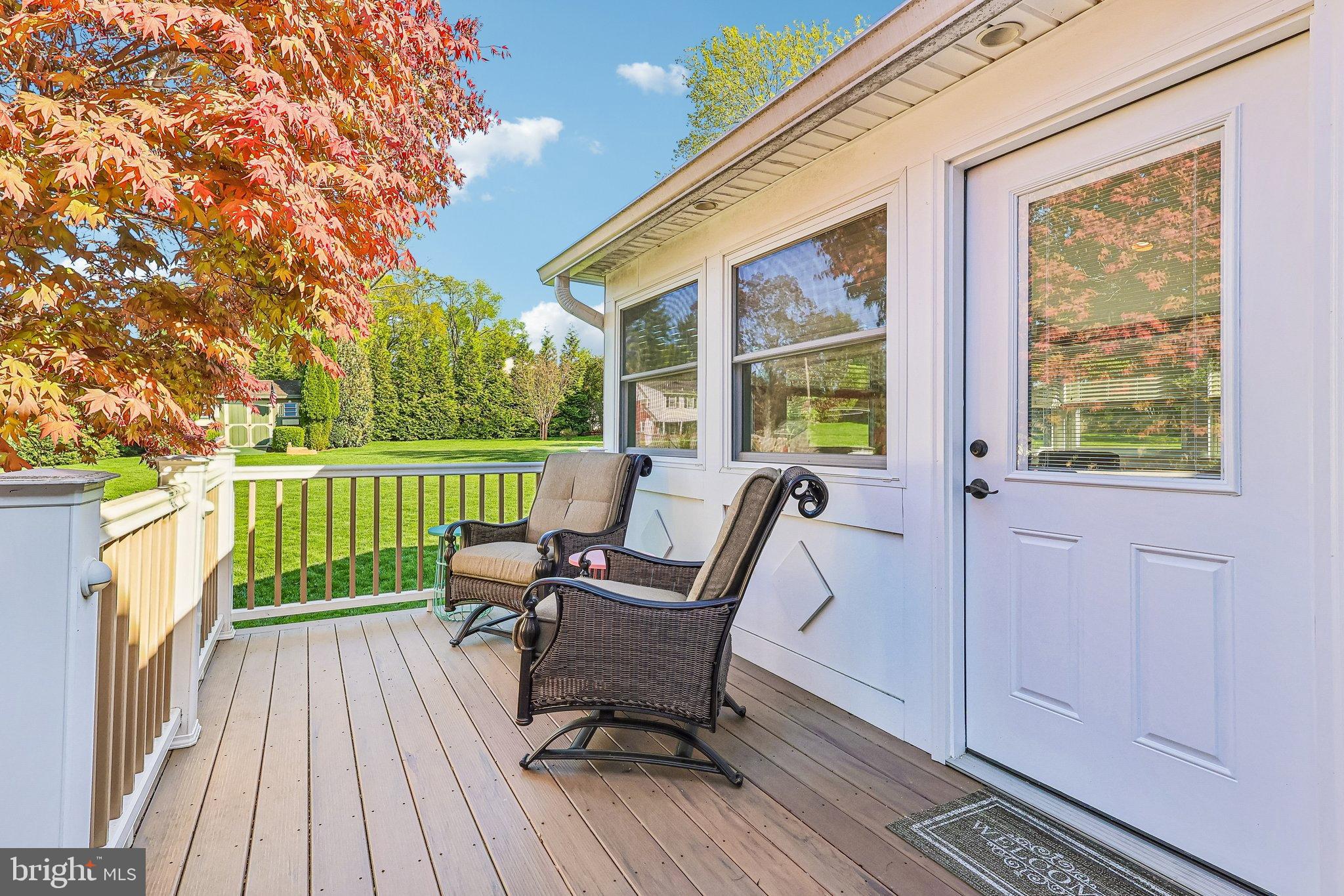 2291 Packard Avenue Huntingdon Valley, PA 19006 - Photo 29 of 38 a view of a two chairs in the deck