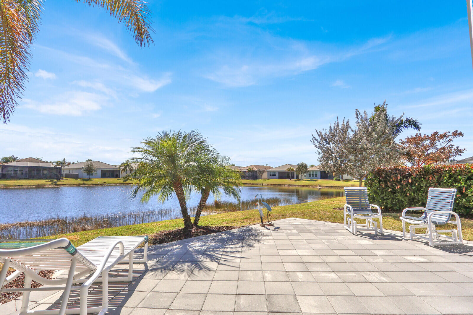 13246 Southwest Blue River Road Port St. Lucie, FL 34987 - Photo 41 of 61 Veiw from extended patio