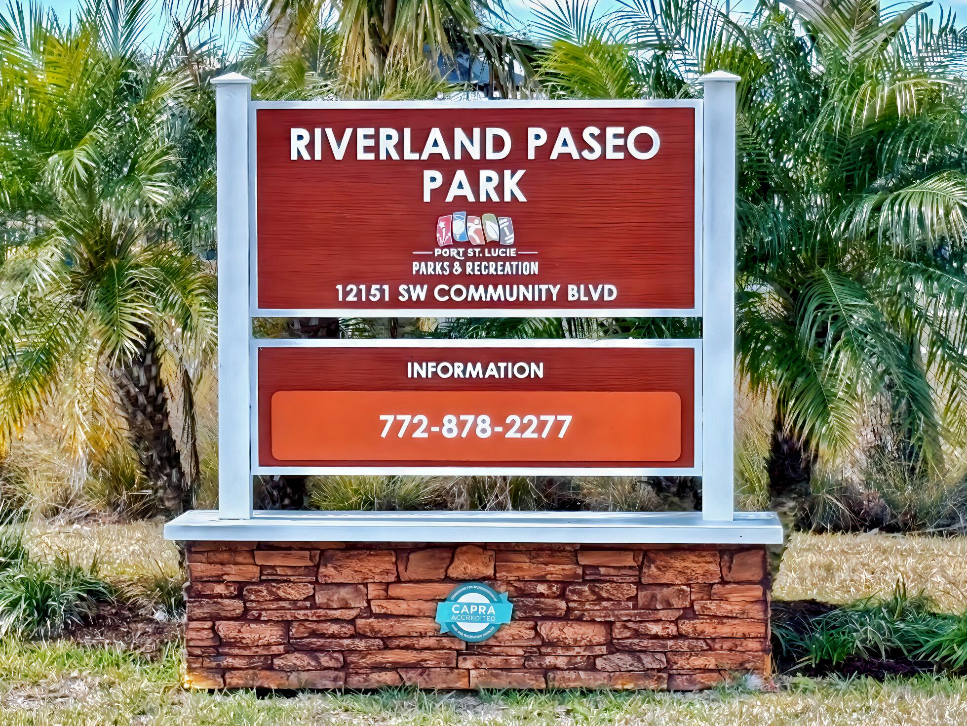 13246 Southwest Blue River Road Port St. Lucie, FL 34987 - Photo 60 of 61 Paseo Park